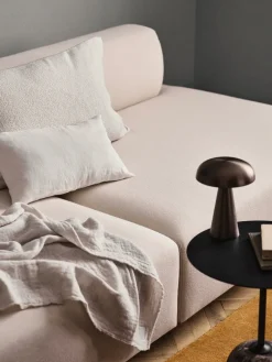 Side Tables^&Tradition Lato side table LN8, Warm -Emparador marble Black