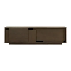 Clearance Design House Stockholm Layer sideboard, Dark oak, 180x51 cm Brown