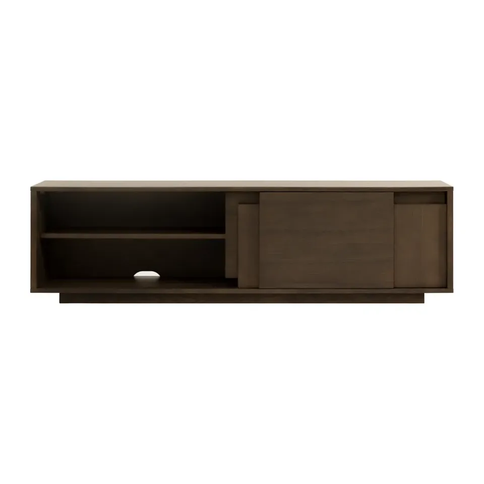 Clearance Design House Stockholm Layer sideboard, Dark oak, 180x51 cm Brown