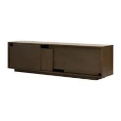 Clearance Design House Stockholm Layer sideboard, Dark oak, 180x51 cm Brown
