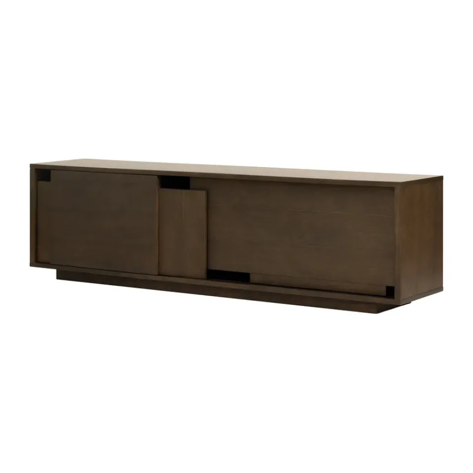 Clearance Design House Stockholm Layer sideboard, Dark oak, 180x51 cm Brown