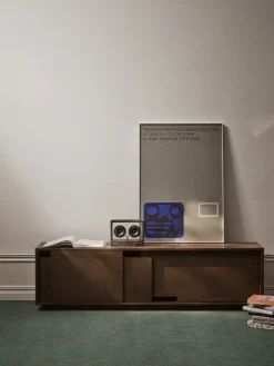 Clearance Design House Stockholm Layer sideboard, Dark oak, 180x51 cm Brown