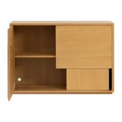 Outlet Design House Stockholm Layer sideboard, Oak, 120x82 cm Beige