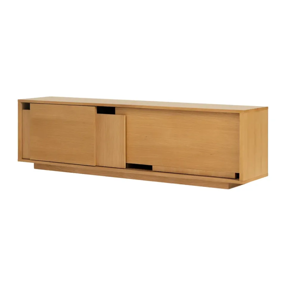 T.V & Media Units|T.V & Media Units^Design House Stockholm Layer sideboard, Oak, 180x51 cm Beige