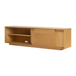 T.V & Media Units|T.V & Media Units^Design House Stockholm Layer sideboard, Oak, 180x51 cm Beige