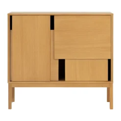 T.V & Media Units|T.V & Media Units^Design House Stockholm Layer sideboard, Oak, 120x110, with legs Beige