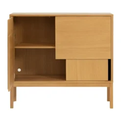 T.V & Media Units|T.V & Media Units^Design House Stockholm Layer sideboard, Oak, 120x110, with legs Beige