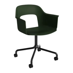 HAY Layout Armchair 261 chair, Pastel -black Green