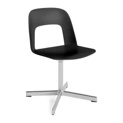 Best HAY Layout Chair 131 chair, -polished aluminium Black