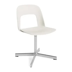 Hot HAY Layout Chair 131 chair, Cream -polished aluminium White