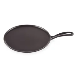 Cast Iron Pans^Le Creuset cast iron crepe pan Ø27 cm, Matte Black