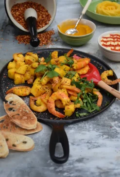Cast Iron Pans^Le Creuset cast iron crepe pan Ø27 cm, Matte Black