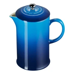 Best Le Creuset coffee press 1 L, Azure Blue