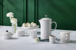 Coffee Presses & Makers^Le Creuset coffee press 1 L, White
