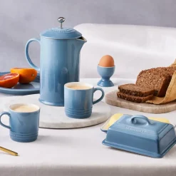 Coffee Presses & Makers^Le Creuset coffee press 1 L, Chambray Blue