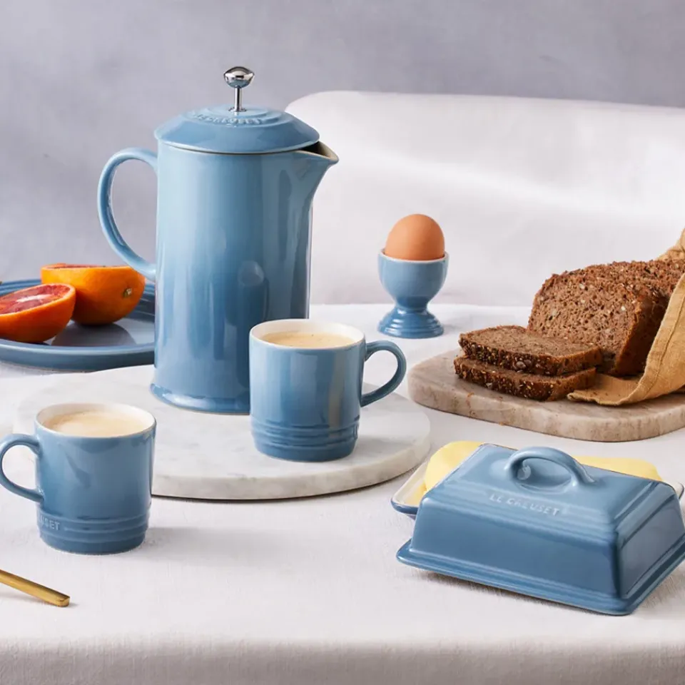 Coffee Presses & Makers^Le Creuset coffee press 1 L, Chambray Blue