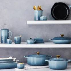 Coffee Presses & Makers^Le Creuset coffee press 1 L, Chambray Blue
