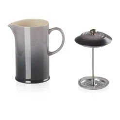 Coffee Presses & Makers^Le Creuset coffee press 1 L, Flint BlackGrey