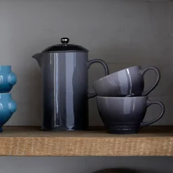 Coffee Presses & Makers^Le Creuset coffee press 1 L, Flint BlackGrey