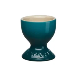 Hot Le Creuset egg cup, Deep Teal Turquoise