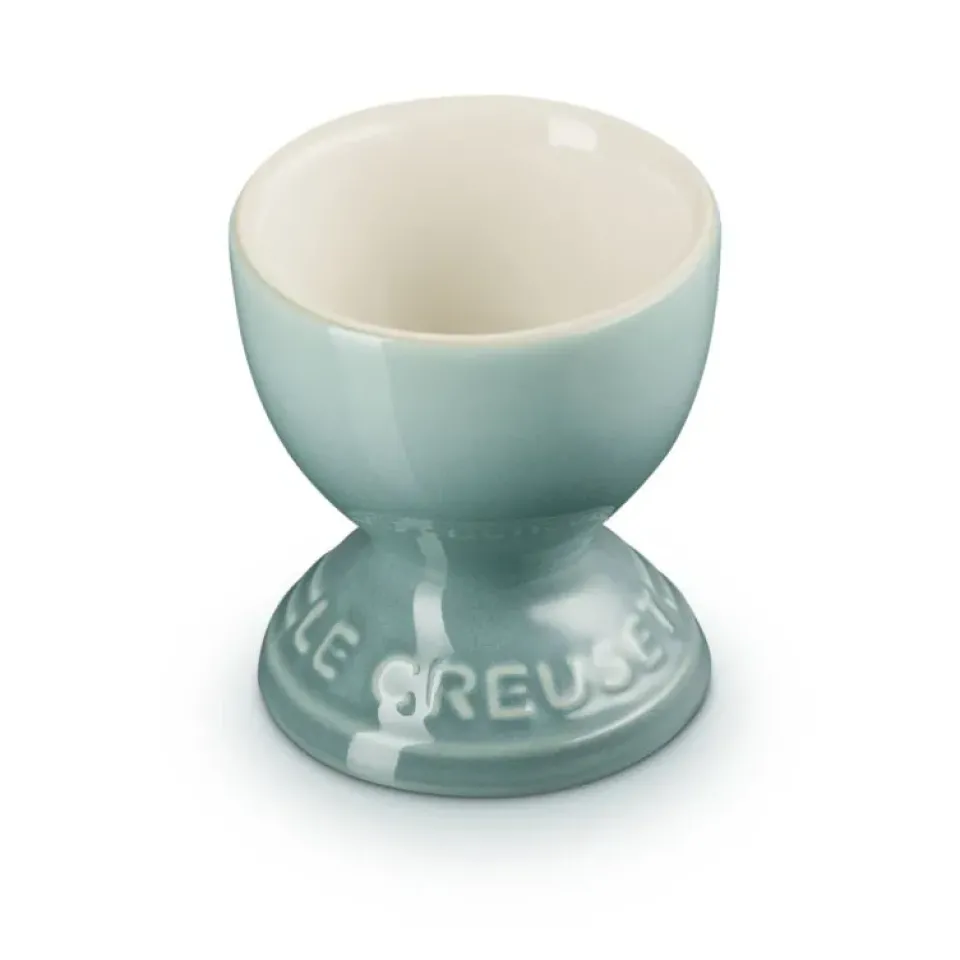 New Le Creuset egg cup, Sea Salt Blue