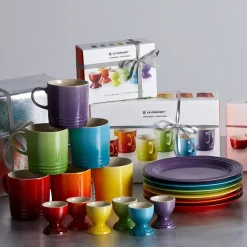 New Le Creuset egg cup, Volcanic Orange