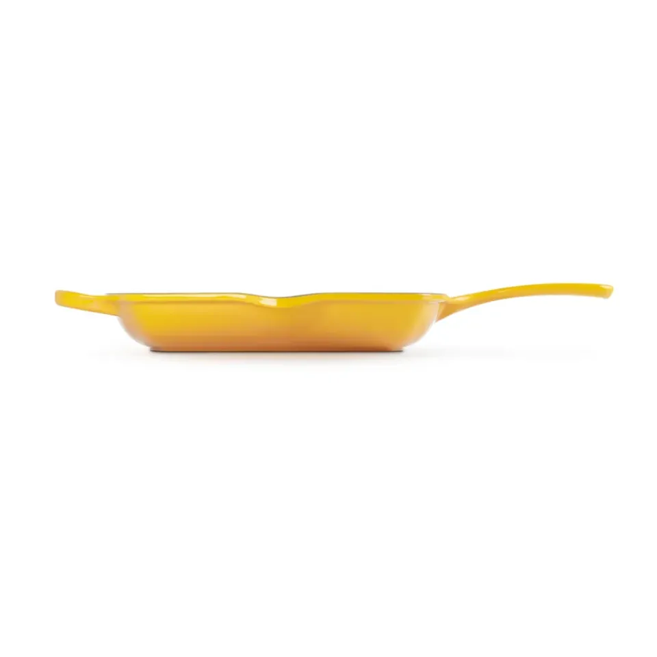 Grill & Griddle Pans|Cast Iron Pans^Le Creuset grill pan 26 cm, Nectar YellowOrange
