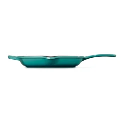 Grill & Griddle Pans|Cast Iron Pans^Le Creuset grill pan 26 cm, Bleu Riviera Blue
