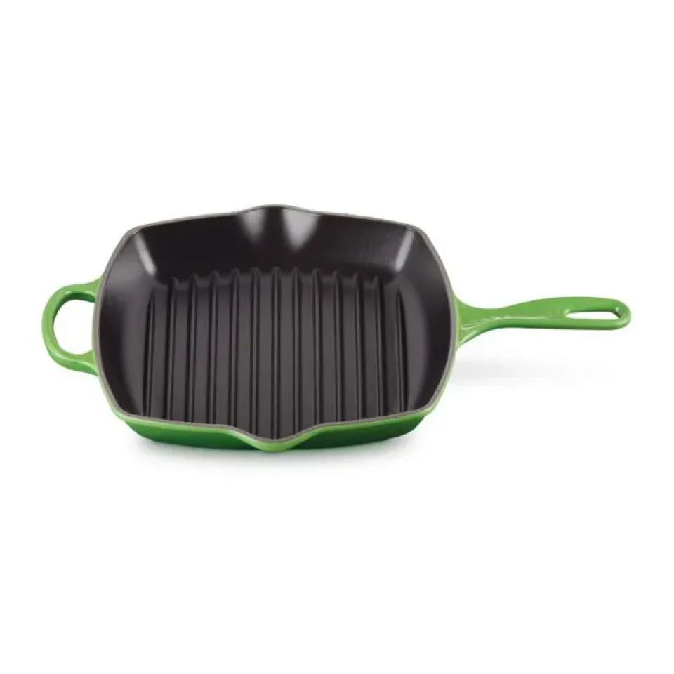 Clearance Le Creuset grill pan 26 cm, Bamboo Green