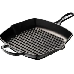 Grill & Griddle Pans|Cast Iron Pans^Le Creuset grill pan 26 cm, Black