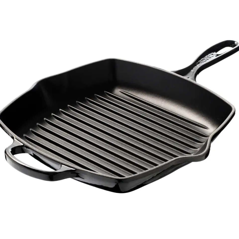Grill & Griddle Pans|Cast Iron Pans^Le Creuset grill pan 26 cm, Black