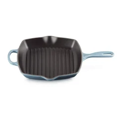 Grill & Griddle Pans|Cast Iron Pans^Le Creuset grill pan 26 cm, Chambray Blue