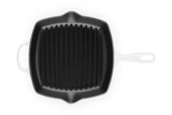 Grill & Griddle Pans|Cast Iron Pans^Le Creuset grill pan 26 cm, White BlackWhite