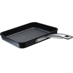 New Le Creuset grill pan 28x28 cm, Black