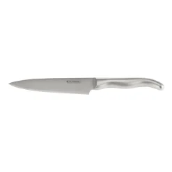 Hot Le Creuset knife with steel handle, 15 cm Silver-coloured