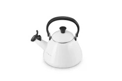 Le Creuset Kone kettle with whistle, White