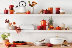 Le Creuset Kone kettle with whistle, White