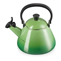 Coffee Presses & Makers^Le Creuset Kone kettle with whistle, Bamboo Green