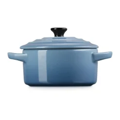 Oven Dishes^Le Creuset mini casserole 10 cm, Chambray Blue