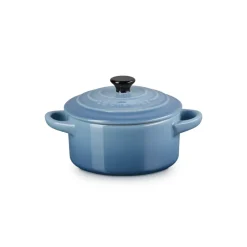 Oven Dishes^Le Creuset mini casserole 10 cm, Chambray Blue