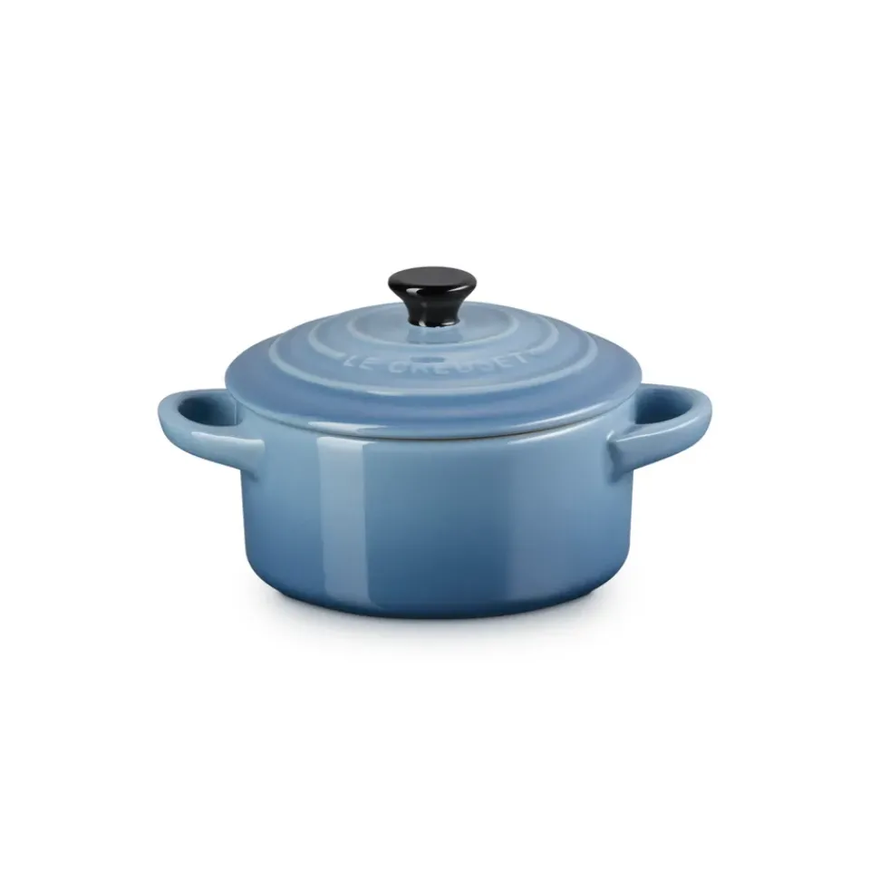 Oven Dishes^Le Creuset mini casserole 10 cm, Chambray Blue