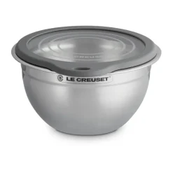 Outlet Le Creuset mixing bowl with glass lid, 19 cm Silver-coloured