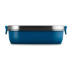 Best Le Creuset On The Go lunch box 0.9 L, Deep Teal Blue