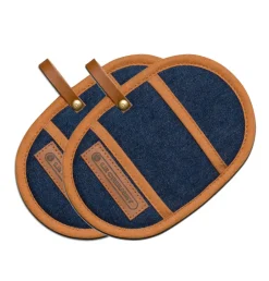 Outlet Le Creuset oven mitt 2-pack, Denim Blue