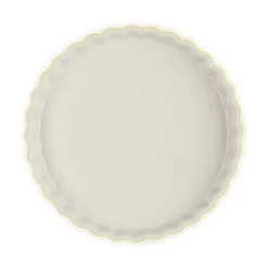 Round Flat Oven & Flan Dishes^Le Creuset pie dish 28 cm, Nectar YellowOrange