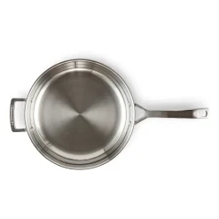 Frying Pans & Skillets^Le Creuset 3-Ply frying pan with help handle, Ø28 cm Silver-coloured