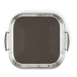 Clearance Le Creuset 3-Ply oven dish, 26x26 cm Silver-coloured