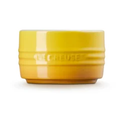 Discount Le Creuset ramekin stackable, Nectar YellowOrange