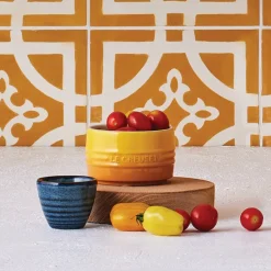 Discount Le Creuset ramekin stackable, Nectar YellowOrange