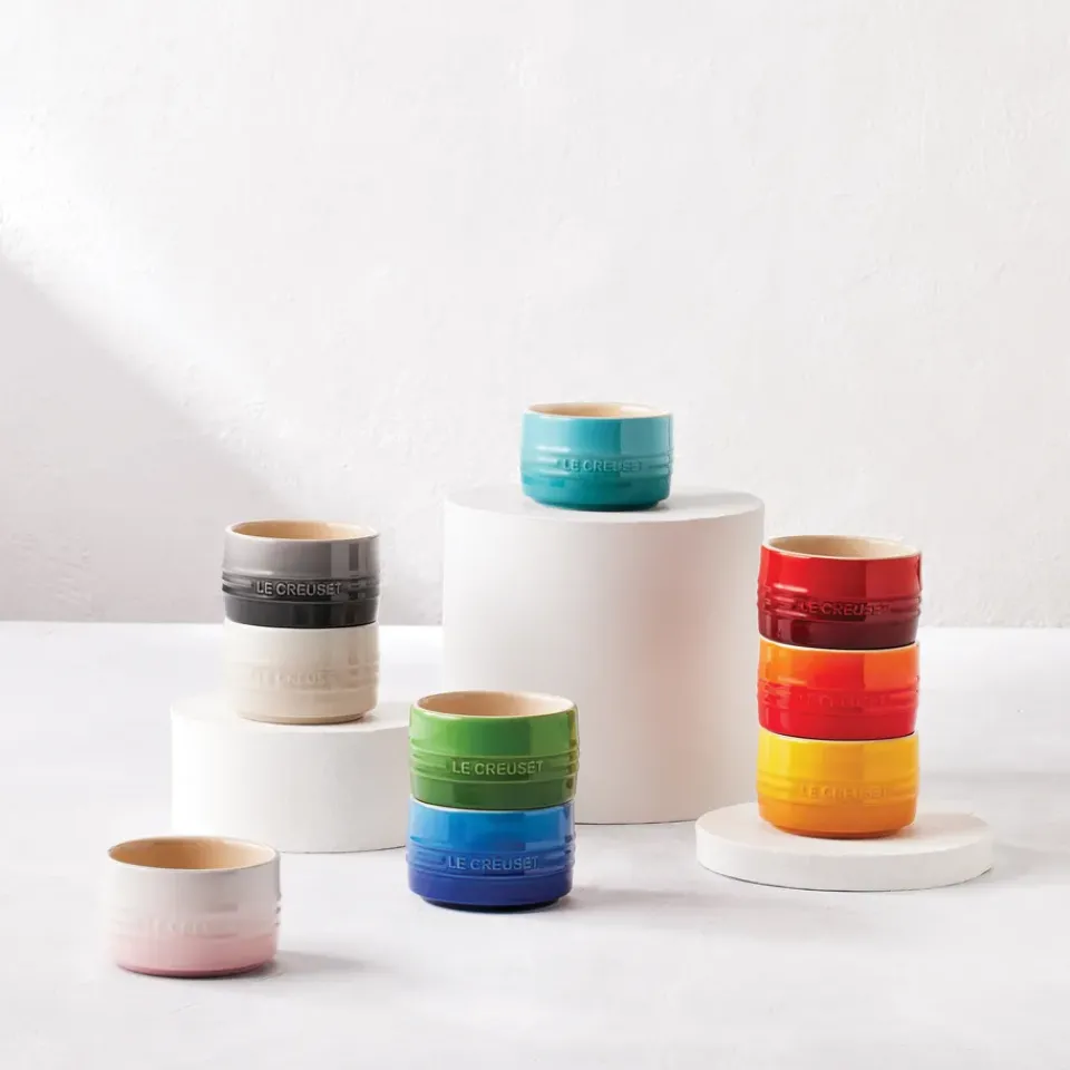 Discount Le Creuset ramekin stackable, Nectar YellowOrange
